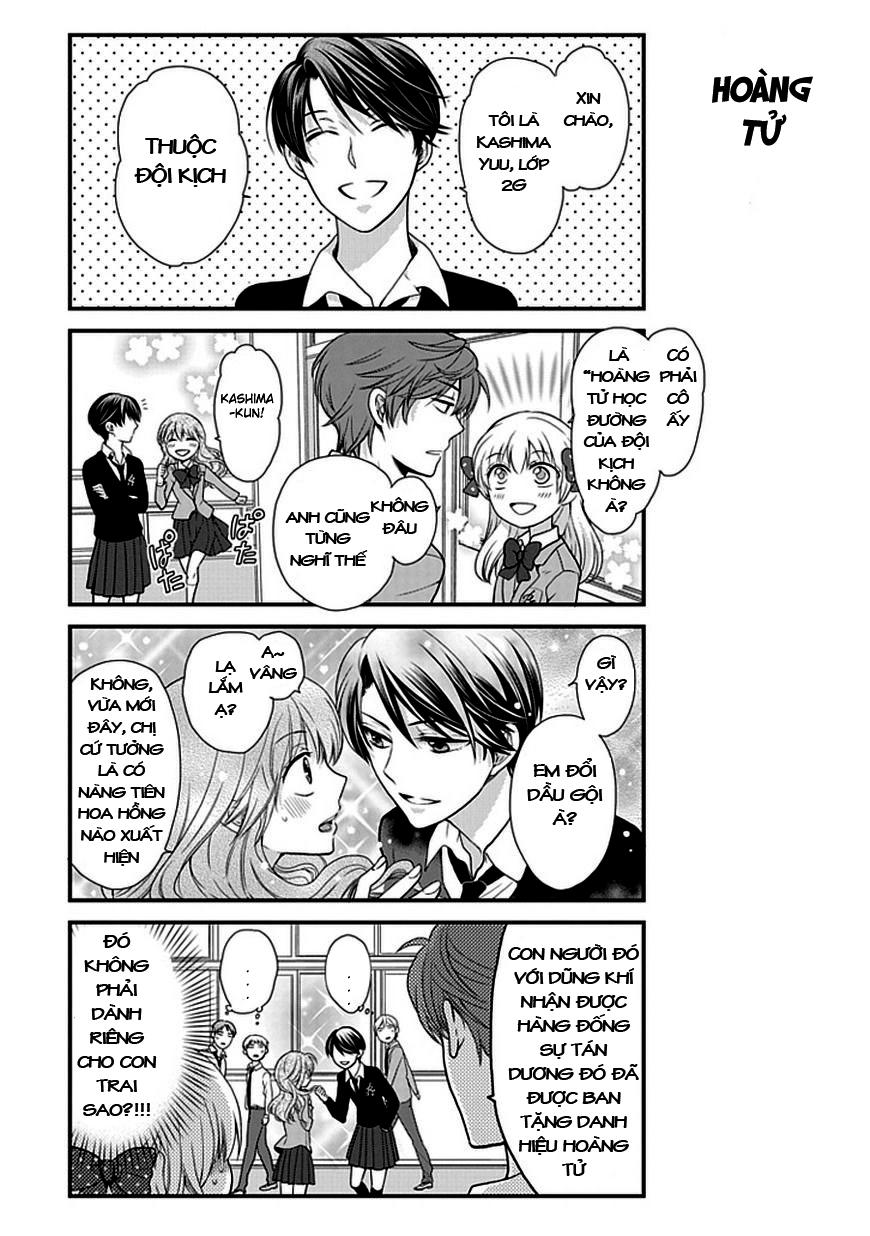 Gekkan Shojo Nozaki-Kun Chapter 5 - Trang 3