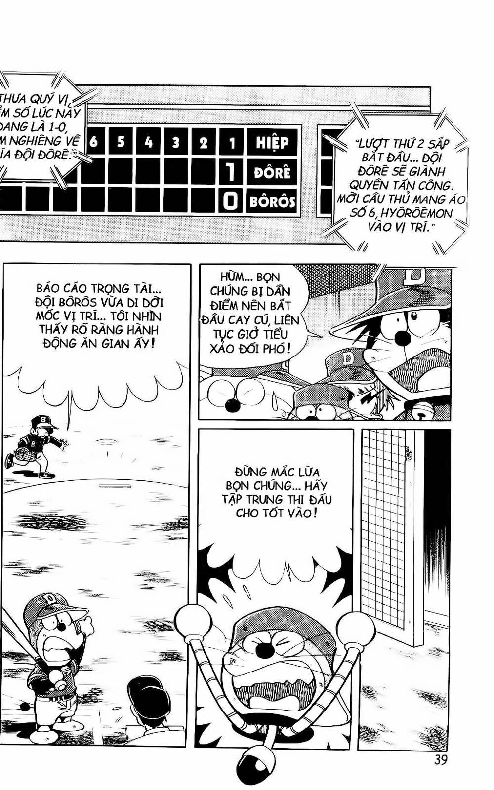 Doraemon Bóng Chày Chapter 65 - Trang 2