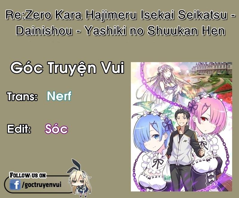 Re:zero Kara Hajimeru Isekai Seikatsu – Daisshou – Outo No Ichinichi Hen Chapter 1 - Next Chapter 2