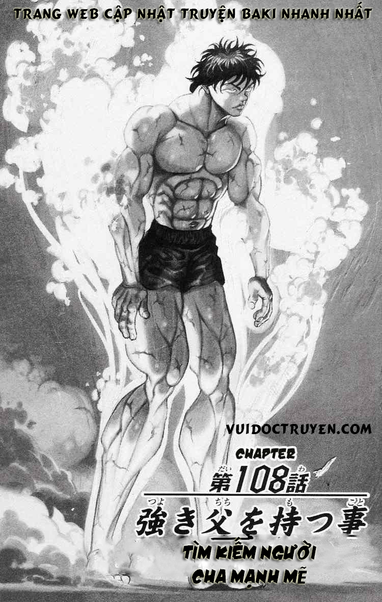 Baki – Son Of Ogre Chapter 108 - Next Chapter 109