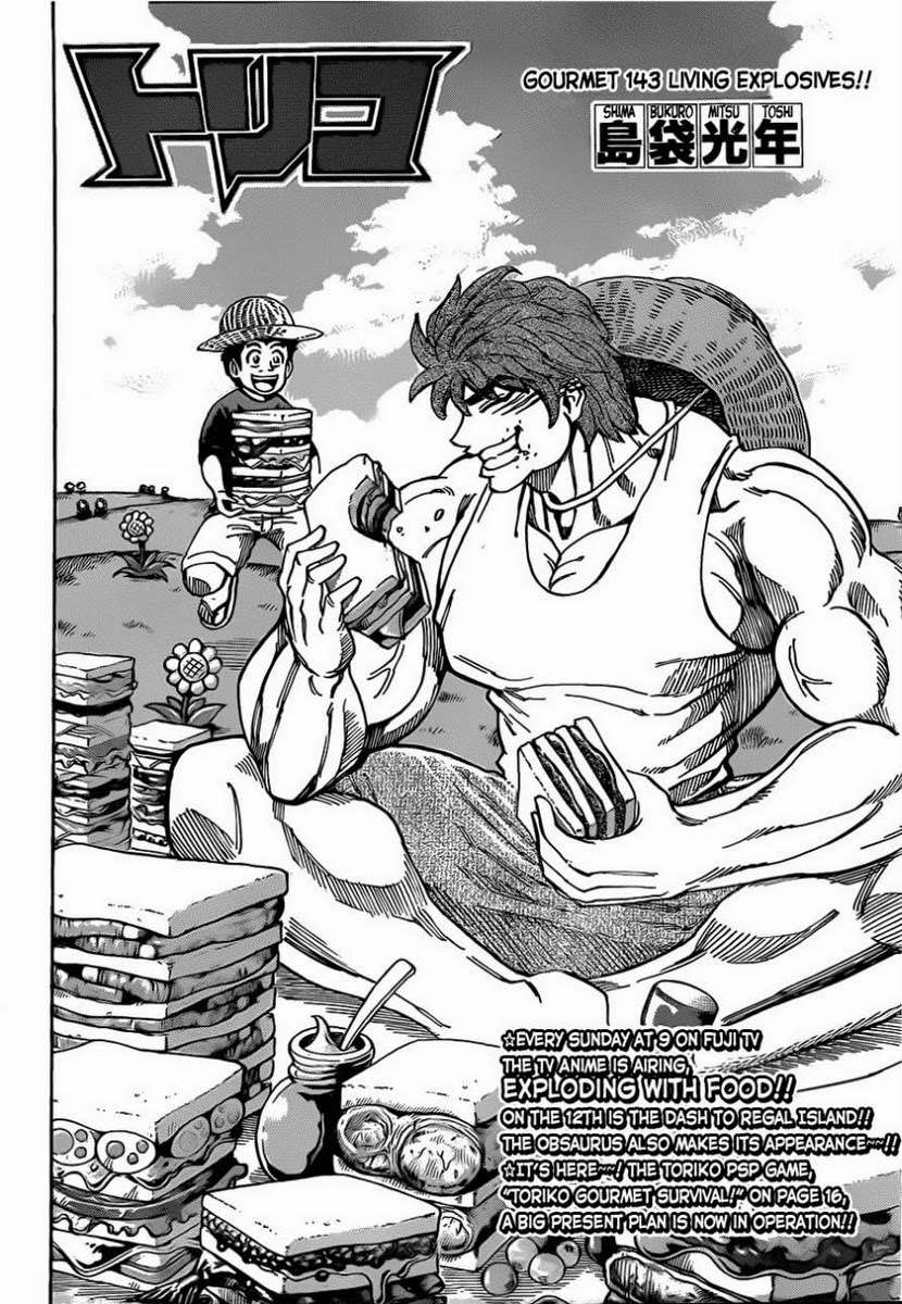 Toriko - Thợ Săn Ẩm Thực Chapter 143 - Next Chapter 144