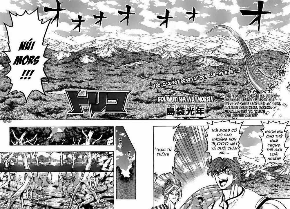 Toriko - Thợ Săn Ẩm Thực Chapter 149 - Next Chapter 150