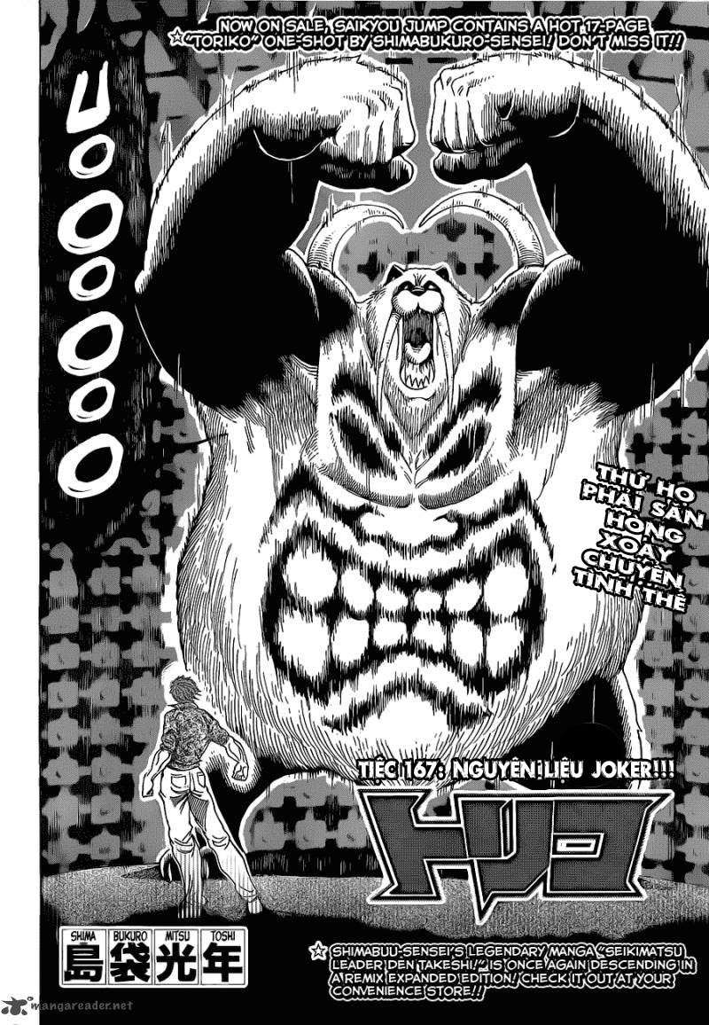 Toriko - Thợ Săn Ẩm Thực Chapter 167 - Next Chapter 168