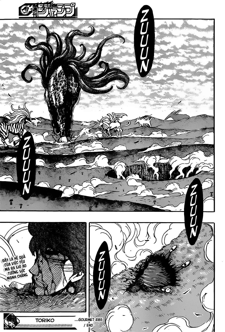 Toriko - Thợ Săn Ẩm Thực Chapter 285 - Next Chapter 286