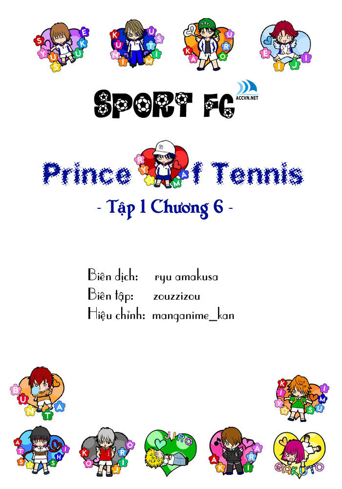 Hoàng Tử Tennis Chapter 6 - Trang 3