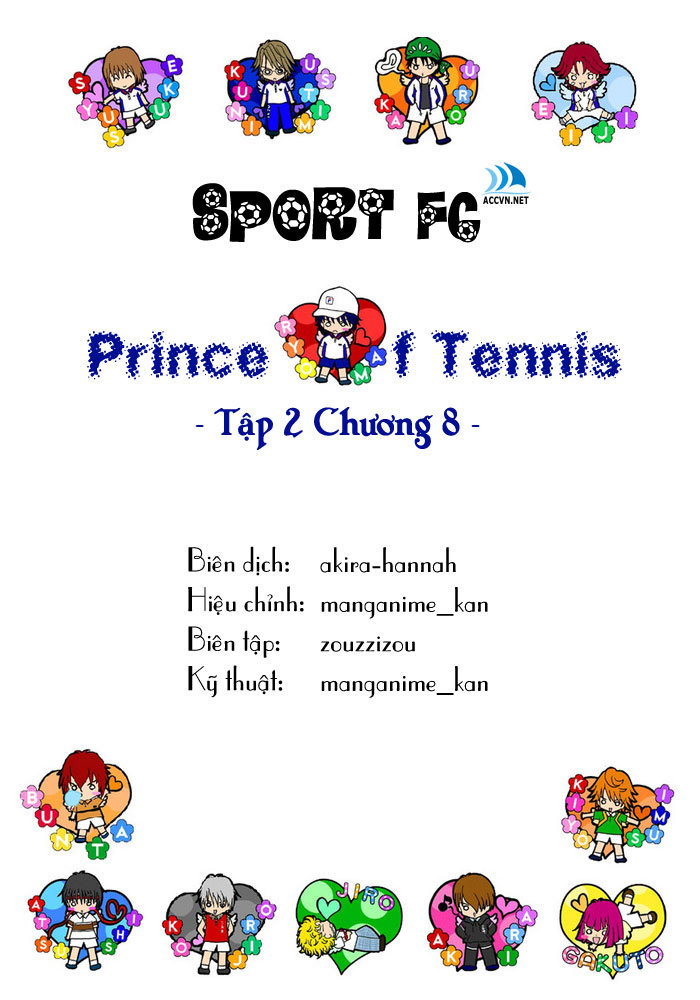 Hoàng Tử Tennis Chapter 8 - Trang 3