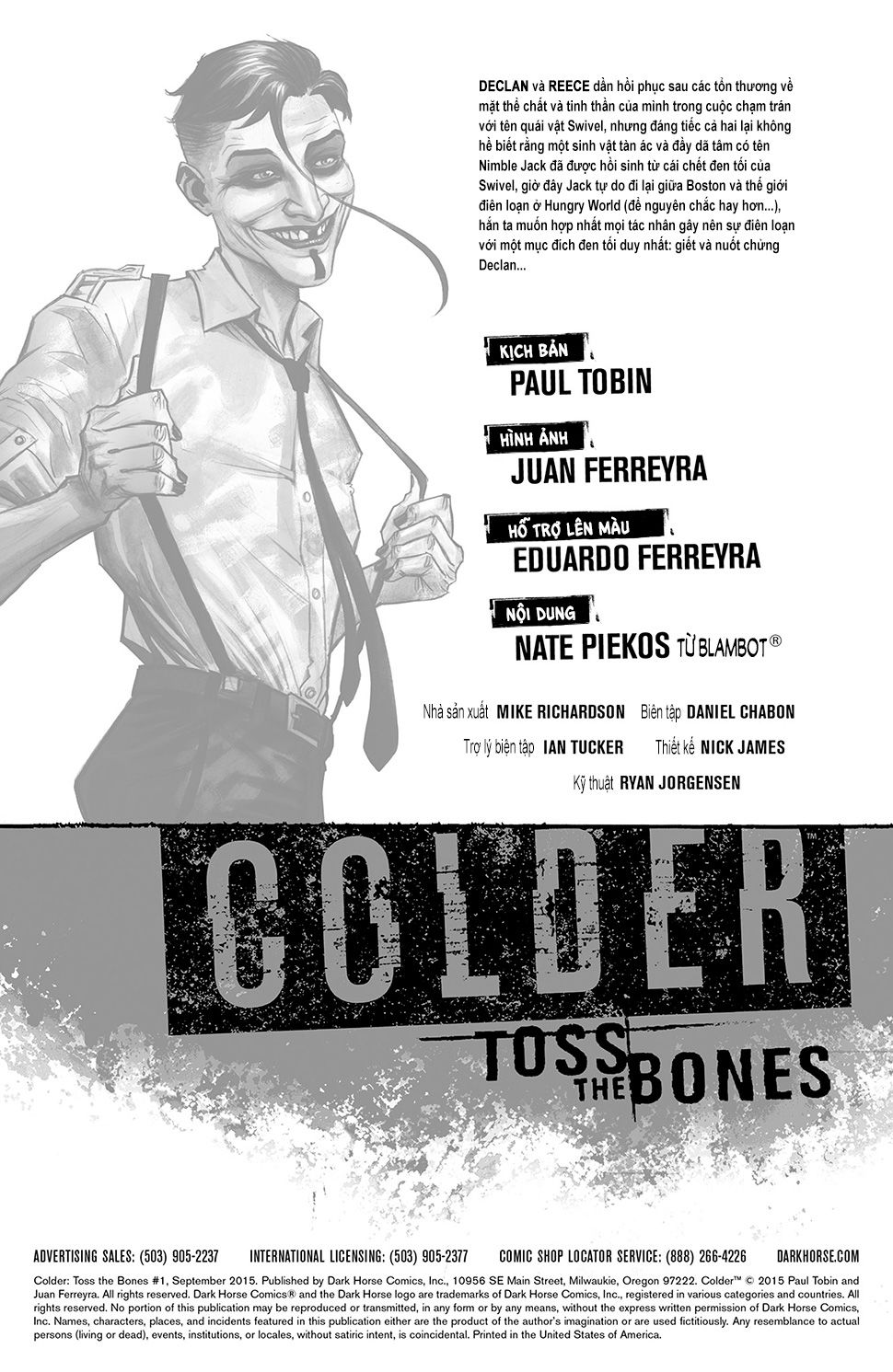 Colder - Toss The Bones Chapter 3 - Next 