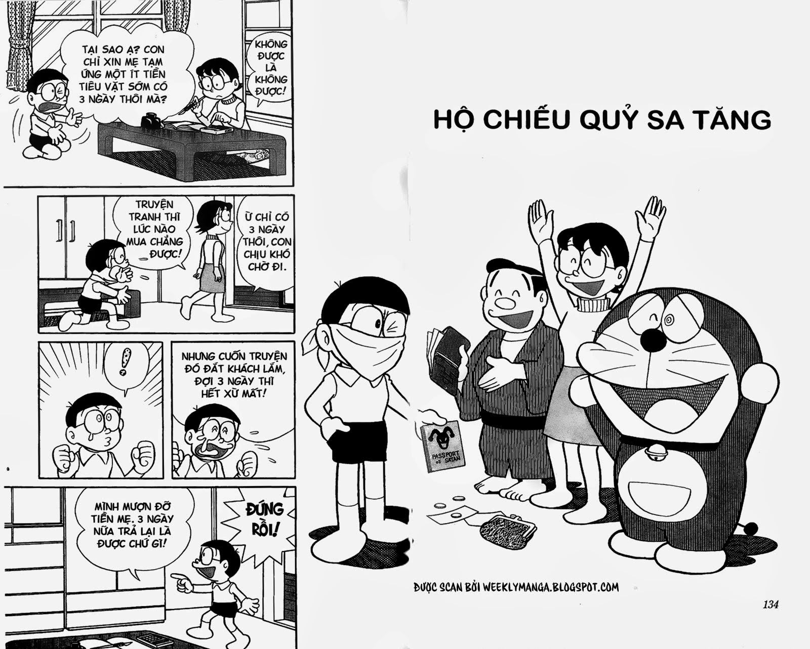 Truyện Ngắn Doraemon Mới Nhất Chapter 241 - Next Chapter 242