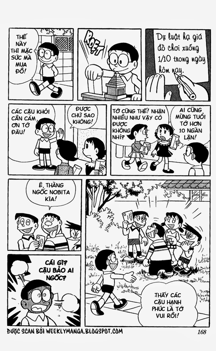 Truyện Ngắn Doraemon Mới Nhất Chapter 282 - Next Chapter 283