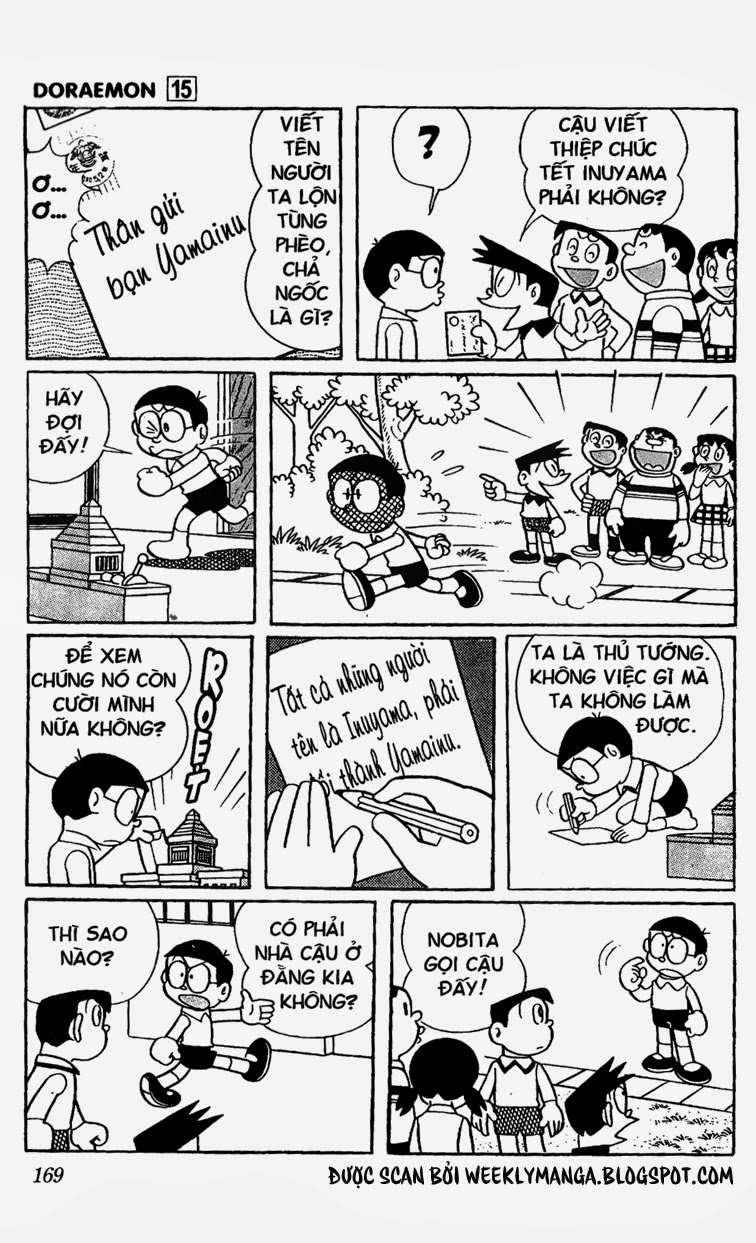 Truyện Ngắn Doraemon Mới Nhất Chapter 282 - Next Chapter 283