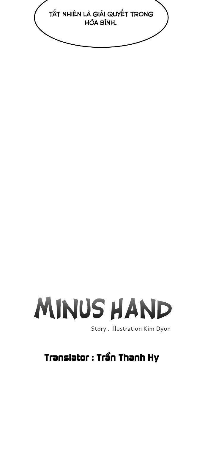 Minus Hand Chapter 3 - Next Chapter 4