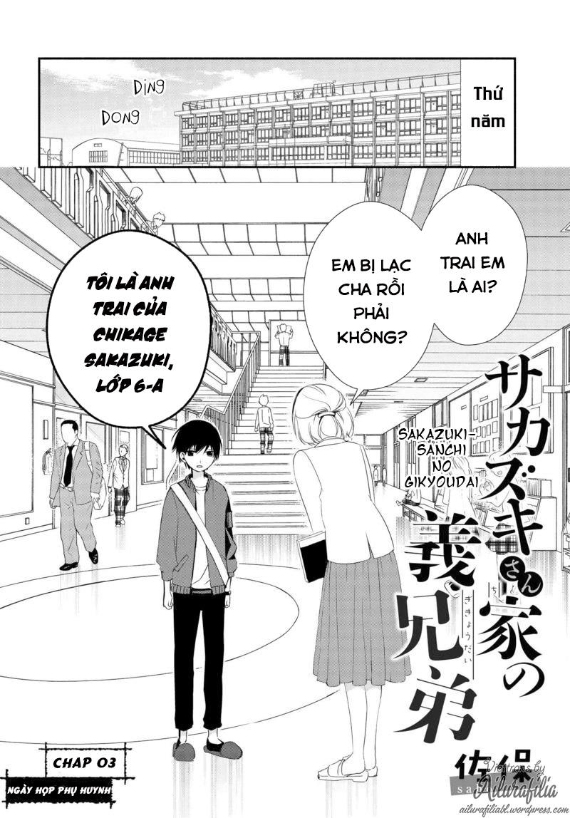 Sakazuki-Sanchi No Gikyoudai Chapter 3 - Next Chapter 4