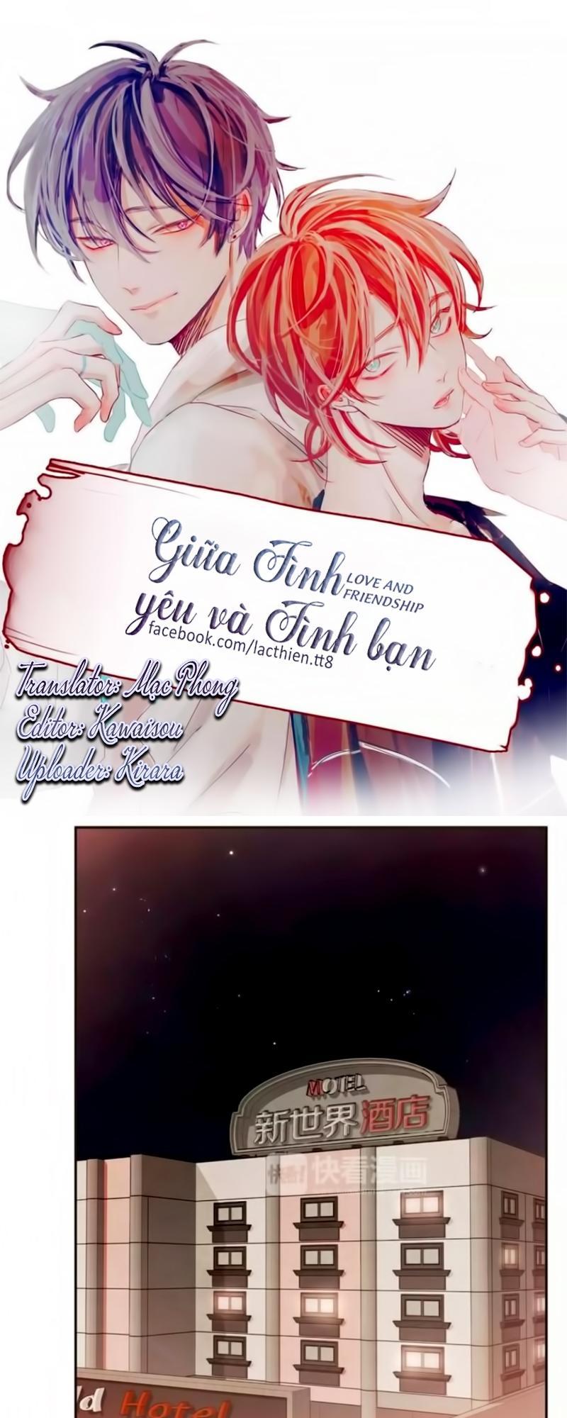 Giữa Tình Yêu Và Tình Bạn Chapter 2 - Next Chapter 3