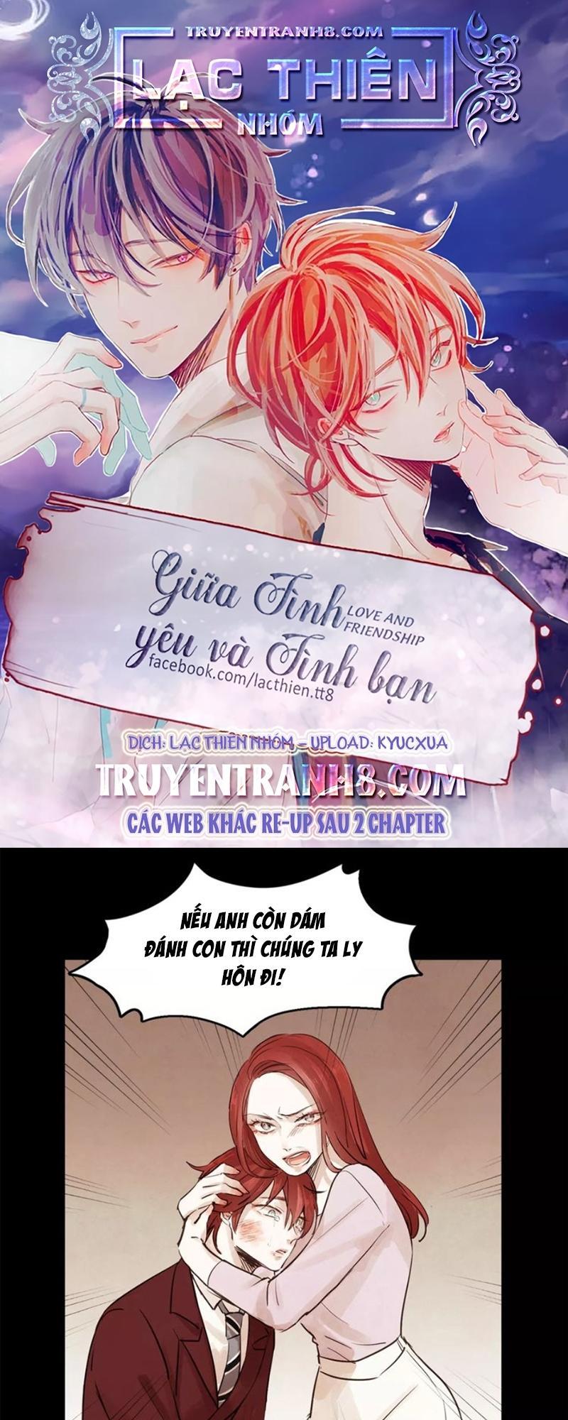 Giữa Tình Yêu Và Tình Bạn Chapter 3 - Next Chapter 4