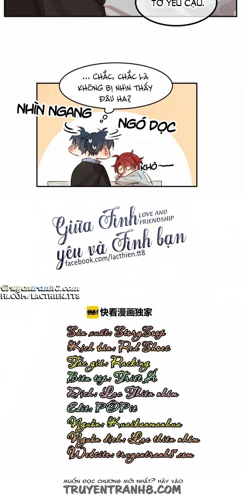 Giữa Tình Yêu Và Tình Bạn Chapter 4 - Next Chapter 5