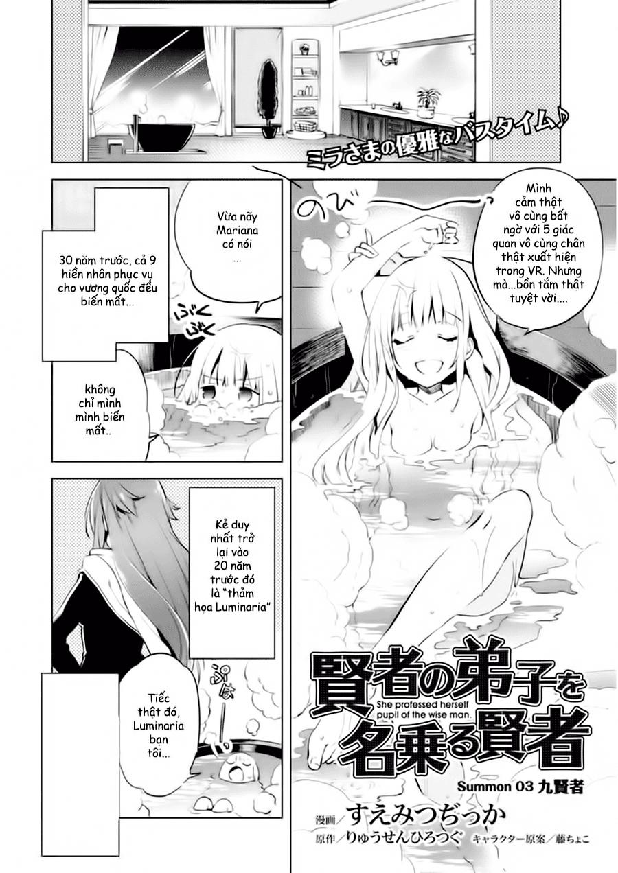 Kenja No Deshi Wo Nanoru Kenja Isekai! Chapter 3 - Trang 2