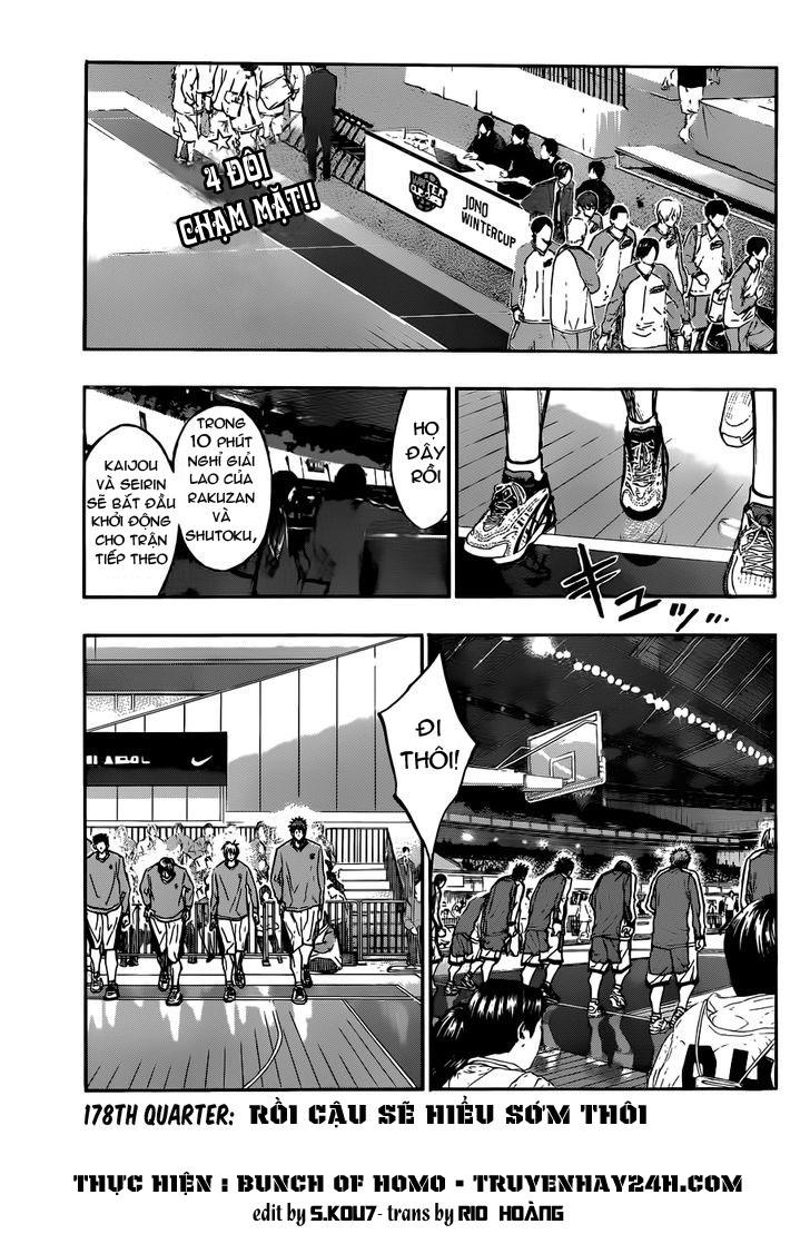 Kuroko No Basuke Chapter 178 - Trang 2