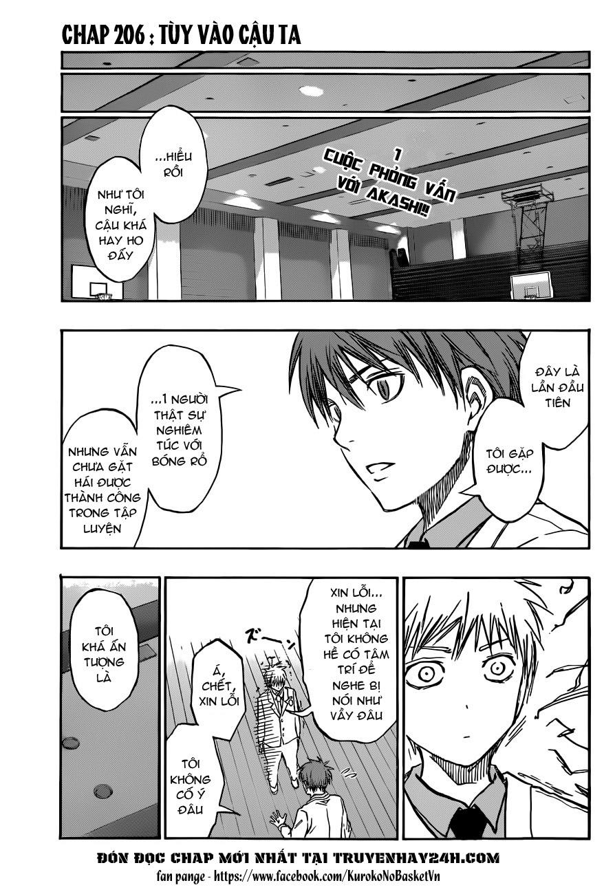 Kuroko No Basuke Chapter 206 - Trang 2