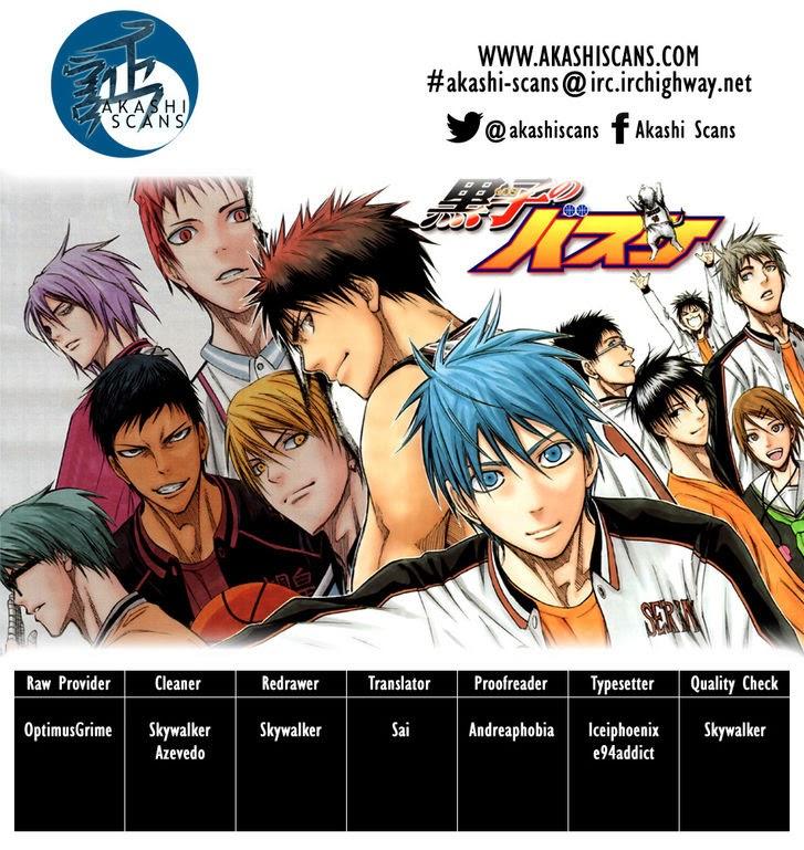 Kuroko No Basuke Chapter 239 - Next Chapter 240