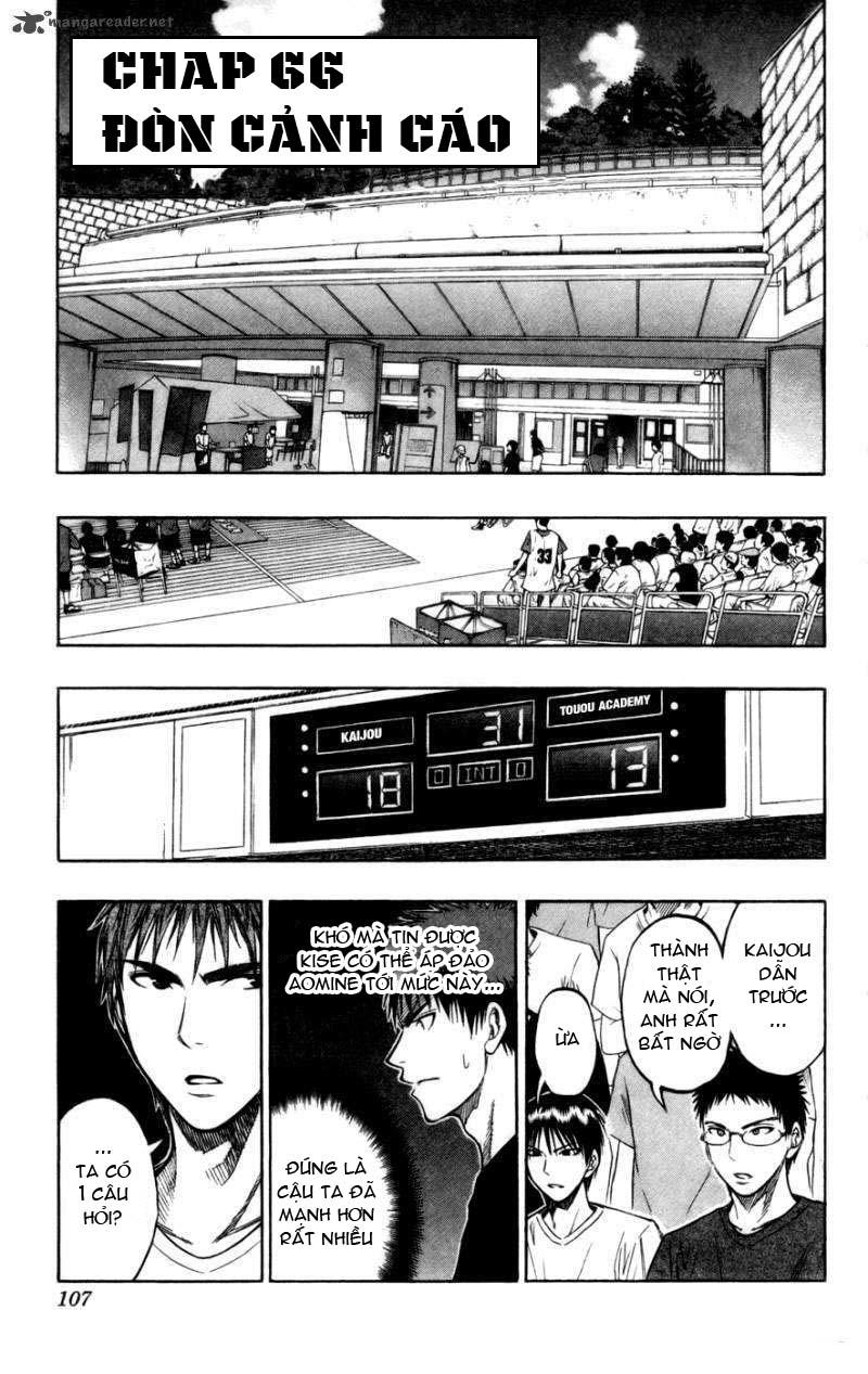 Kuroko No Basuke Chapter 66 - Trang 2