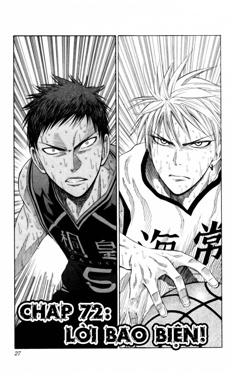 Kuroko No Basuke Chapter 72 - Trang 2