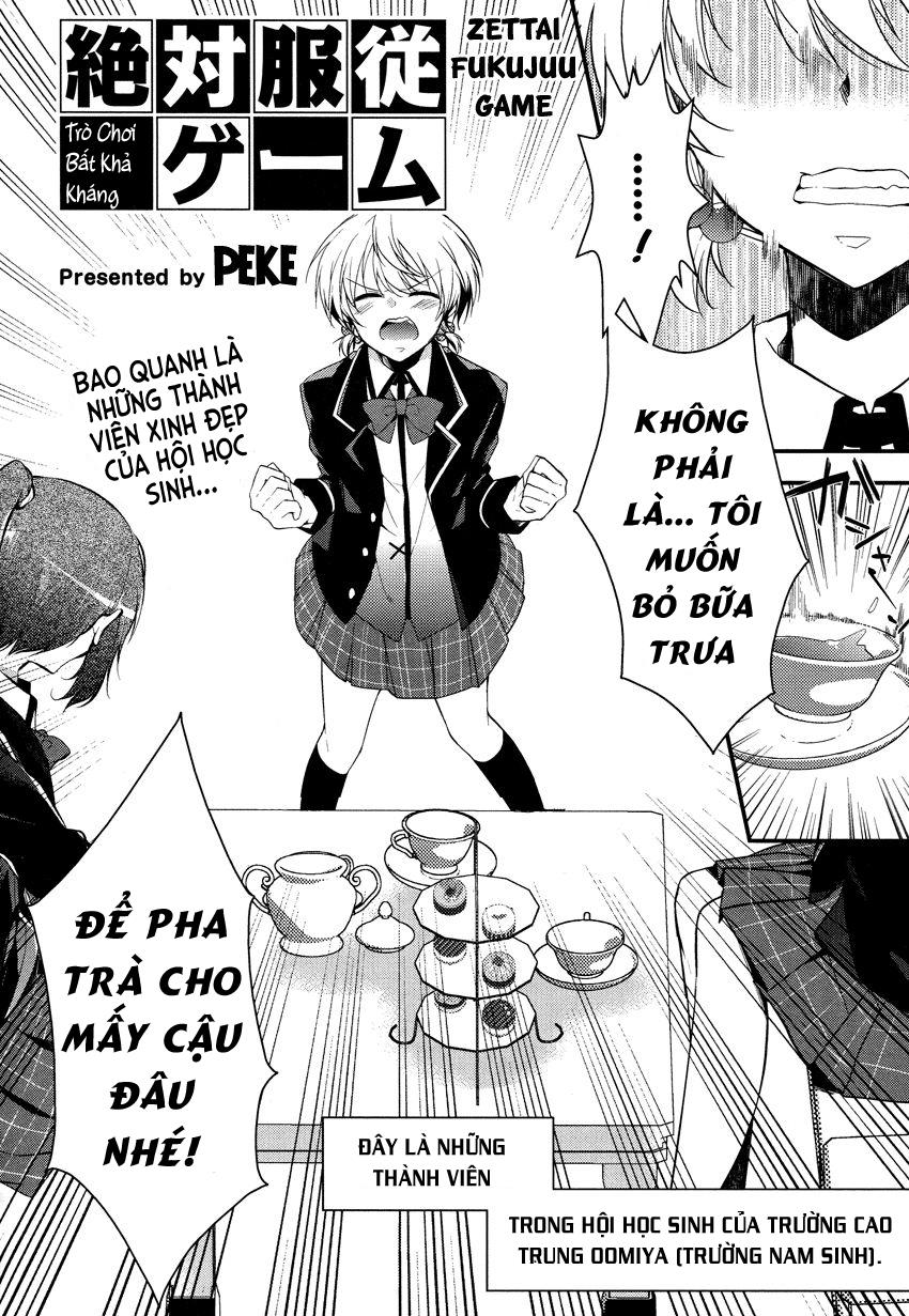 Zettai Fukujuu Game Chapter 2 - Trang 3