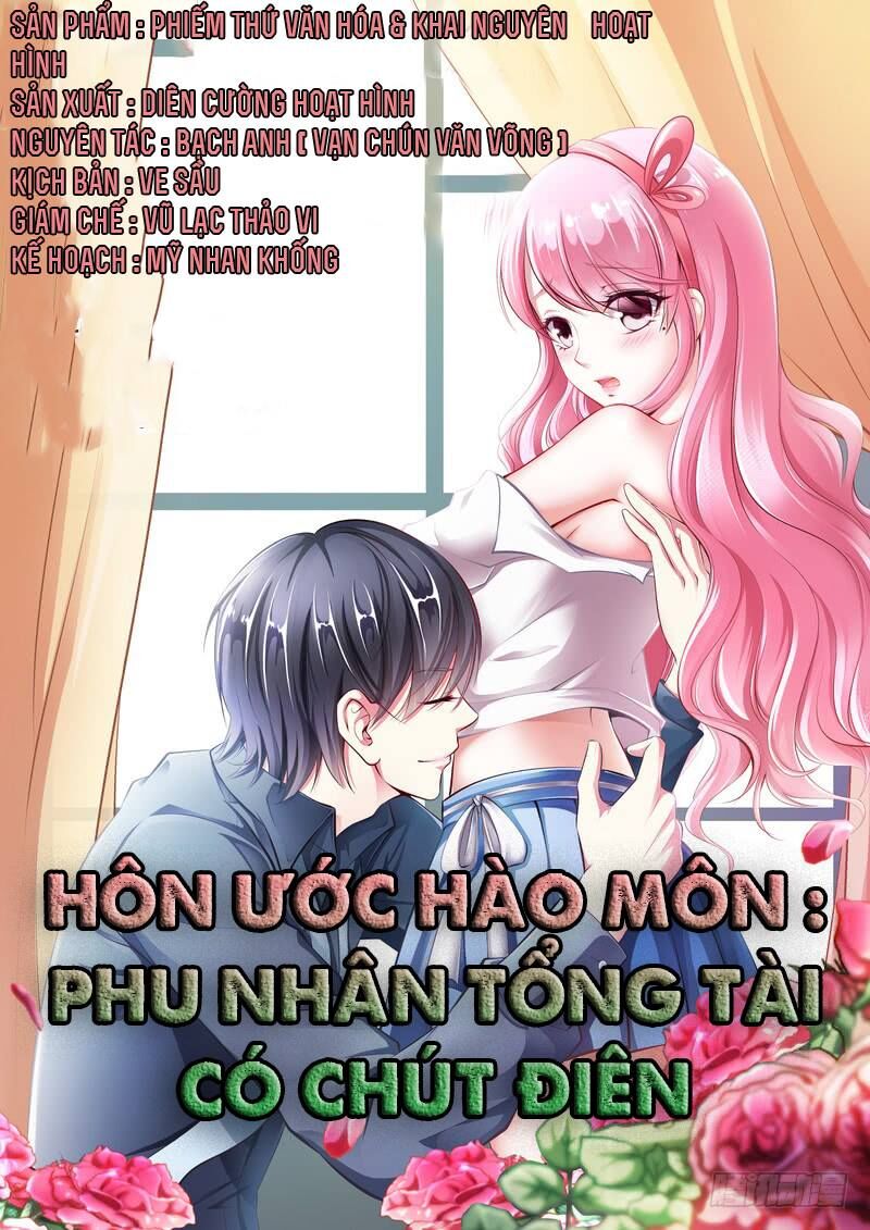 Hôn Ước Hào Môn: Phu Nhân Tổng Tài Có Chút Điên Chapter 1 - Next Chapter 2