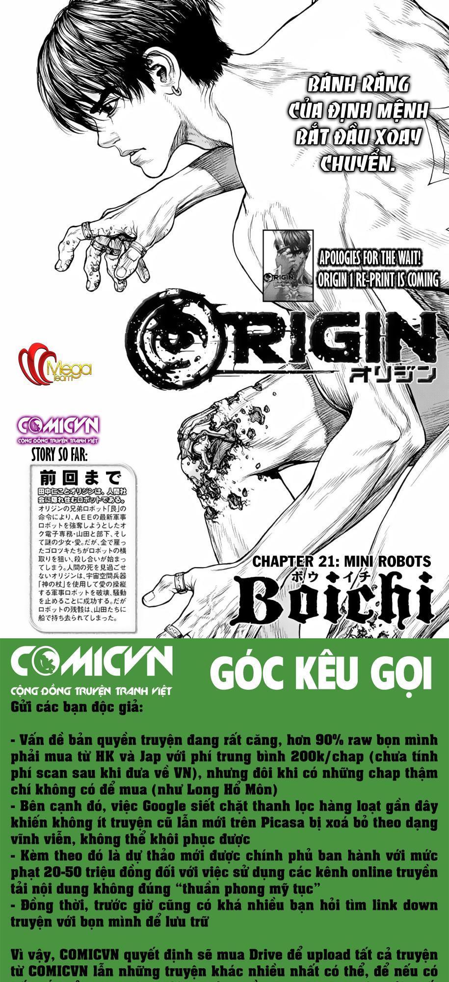 Origin Chapter 21 - Next Chapter 22