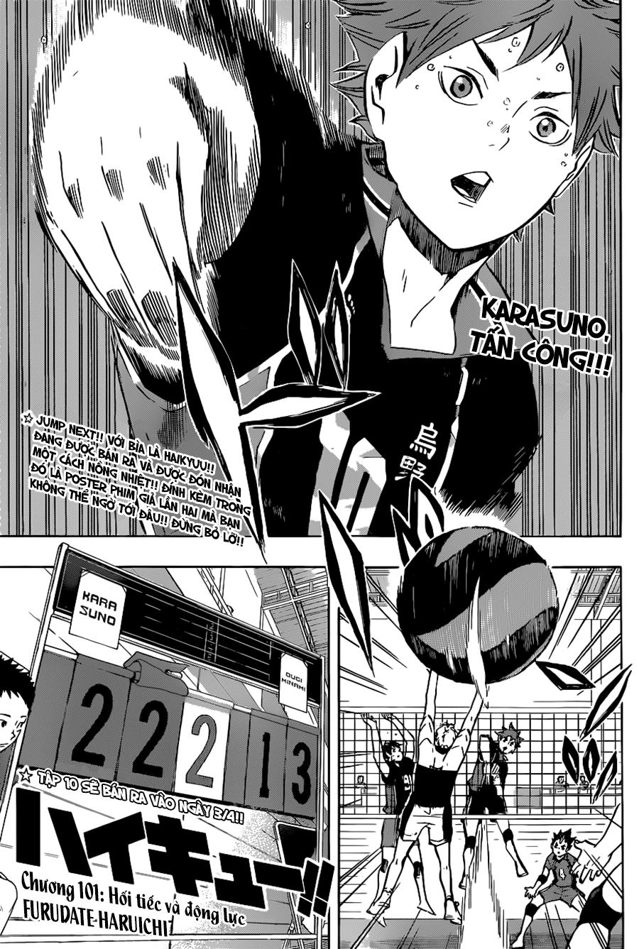 Haikyuu Chapter 101 - Next Chapter 102