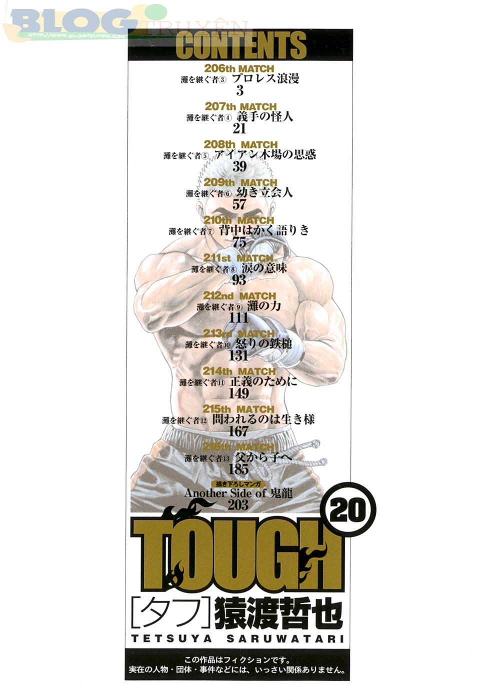 Tough - Miyazawa Kiichi Chapter 206 - Trang 3