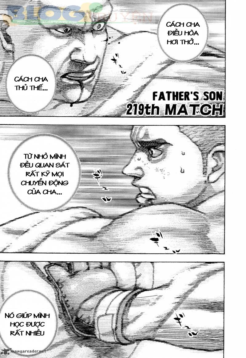 Tough - Miyazawa Kiichi Chapter 219 - Trang 3