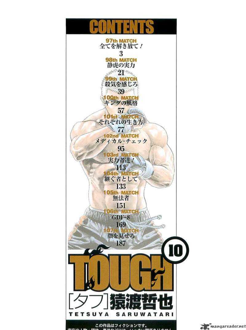 Tough - Miyazawa Kiichi Chapter 97 - Trang 3