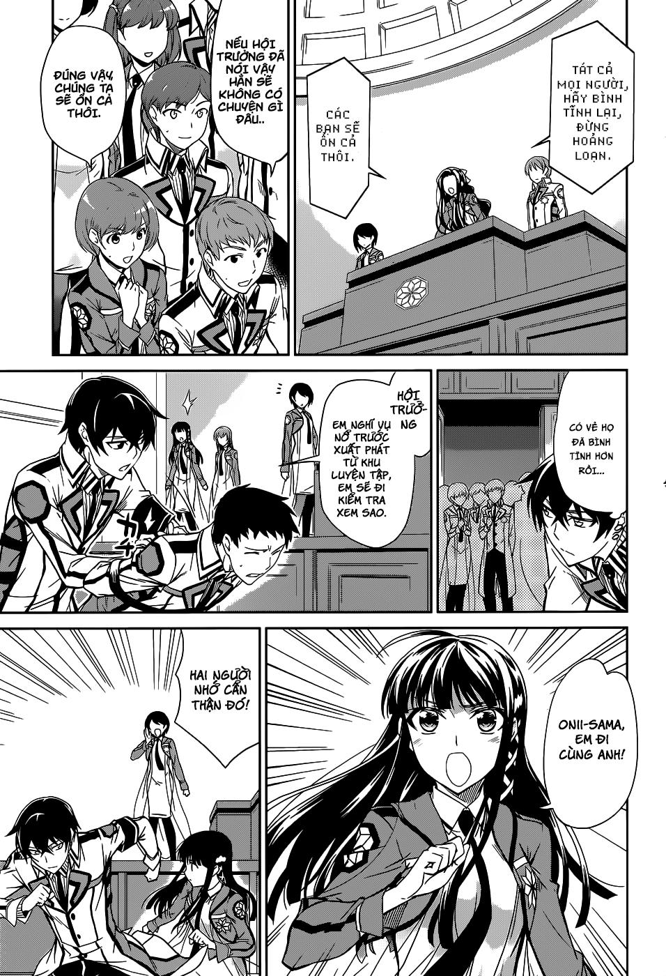 Mahouka Koukou No Rettousei - Nyuugaku Hen Chapter 17 - Next Chapter 18