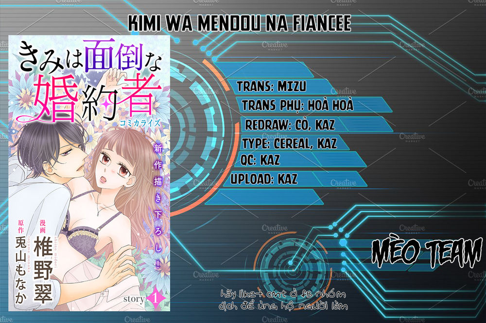 Kimi Wa Mendou Na Fiancee Chapter 1 - Trang 2