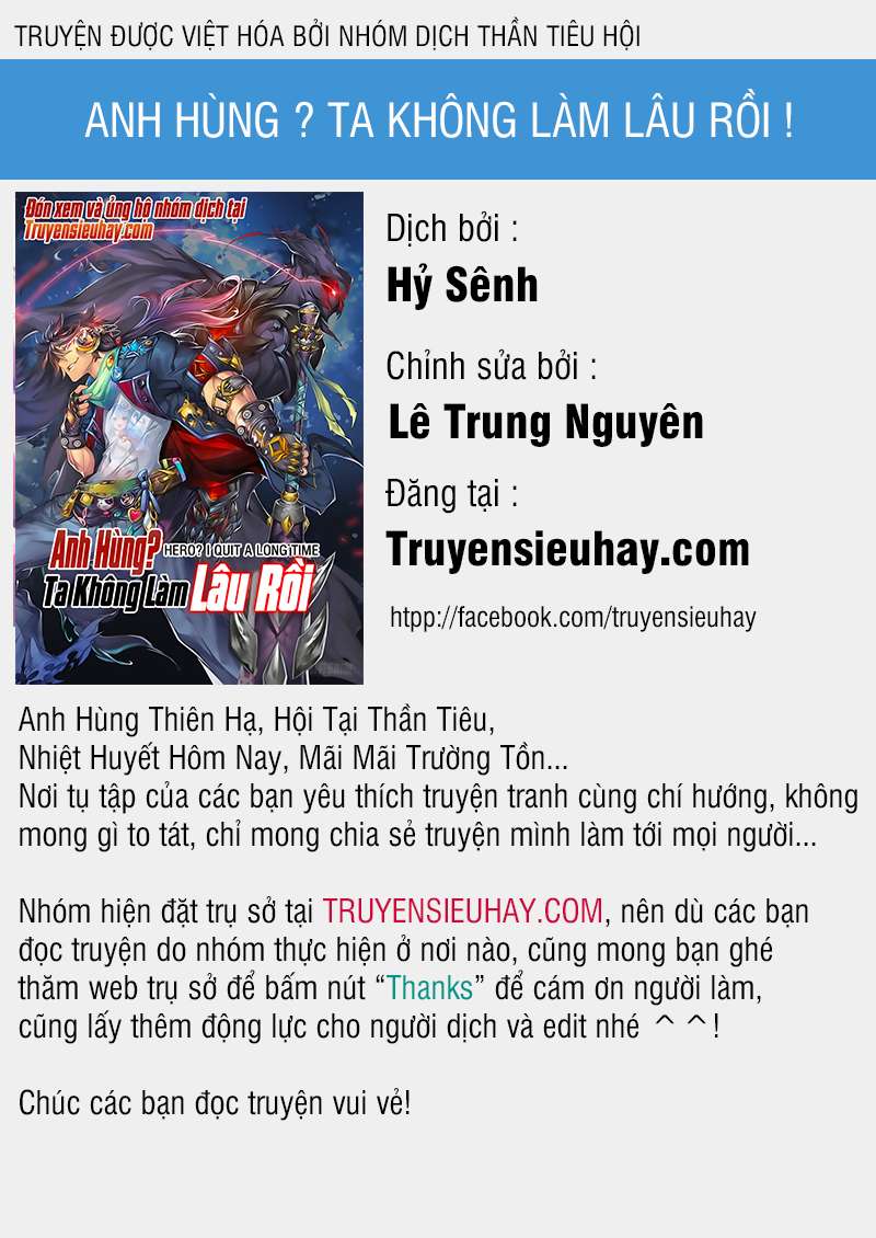 Anh Hùng ? Ta Không Làm Lâu Rồi Chapter 13 - Next Chapter 14