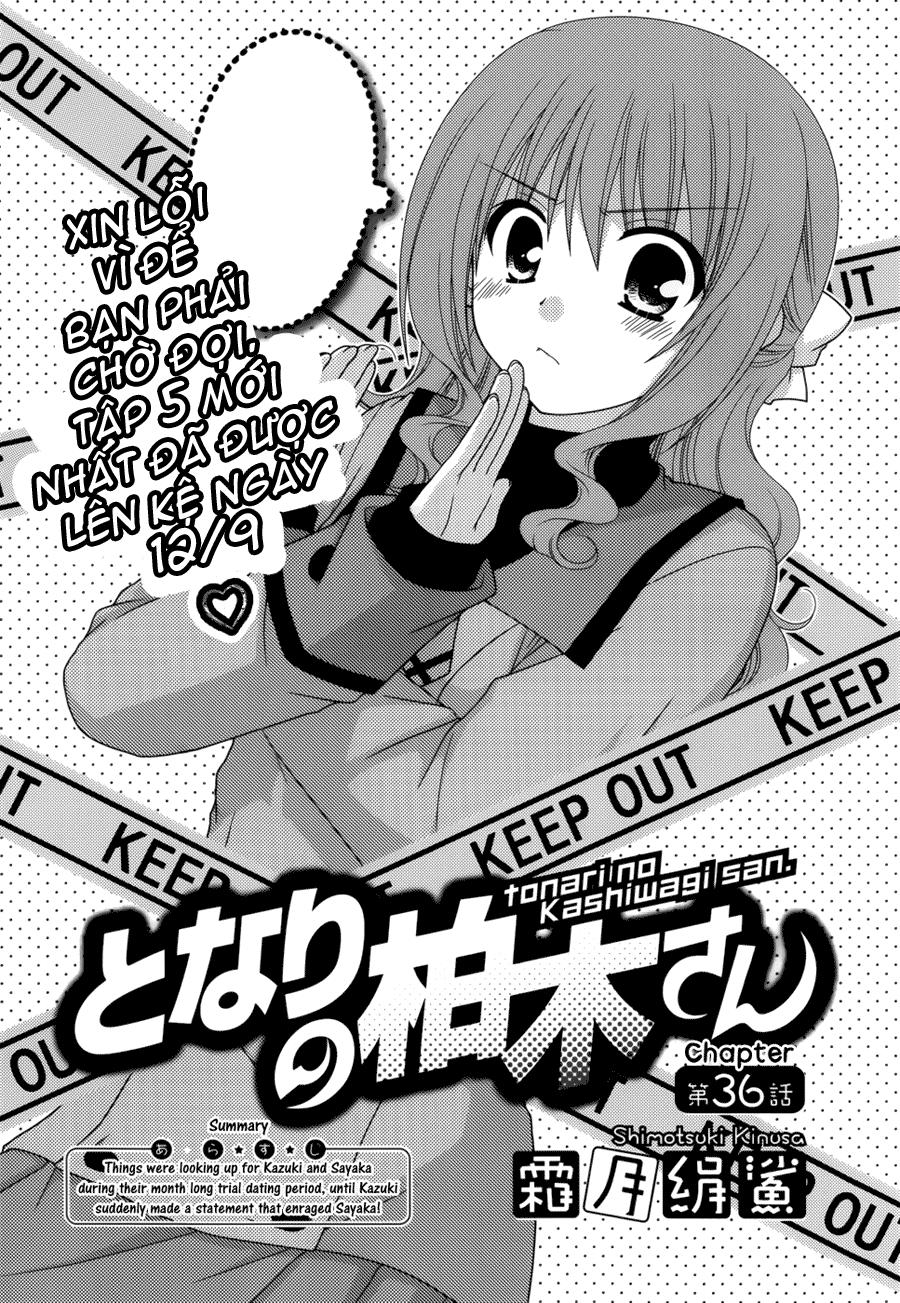 Tonari No Kashiwagi-San Chapter 36 - Trang 3