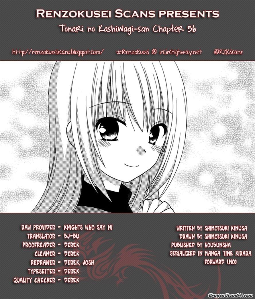 Tonari No Kashiwagi-San Chapter 56 - Trang 3