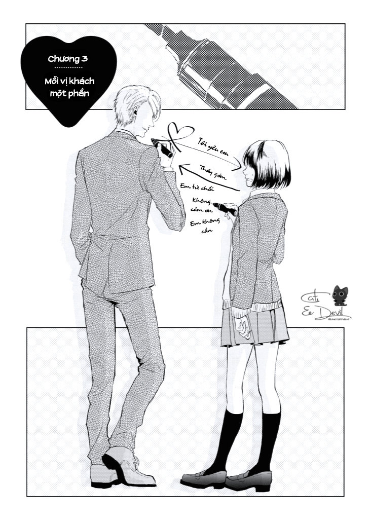 Koi To Yobu Ni Wa Kimochi-Warui Chapter 3 - Trang 3