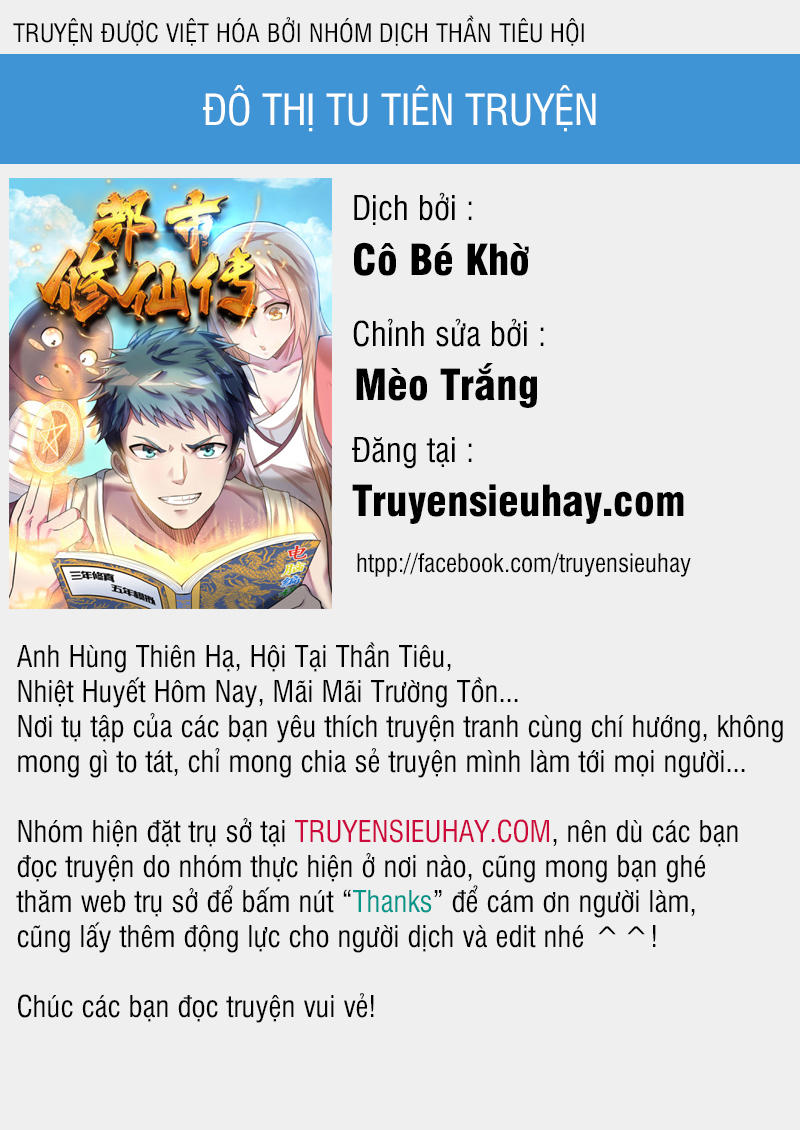 Đô Thị Tu Tiên Truyện Chapter 4 - Next Chapter 5