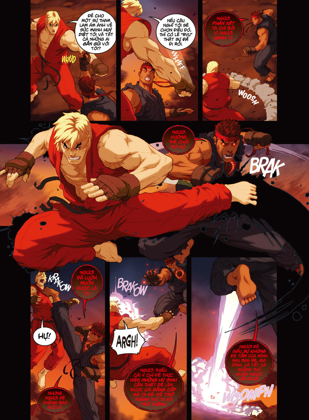 Street Fighter Unlimited Chapter 1.1 - Next Chapter 1.2