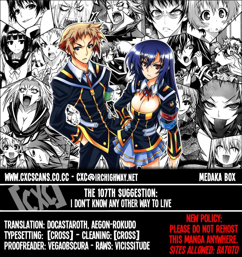 Medaka Box Chapter 107 - Next Chapter 108