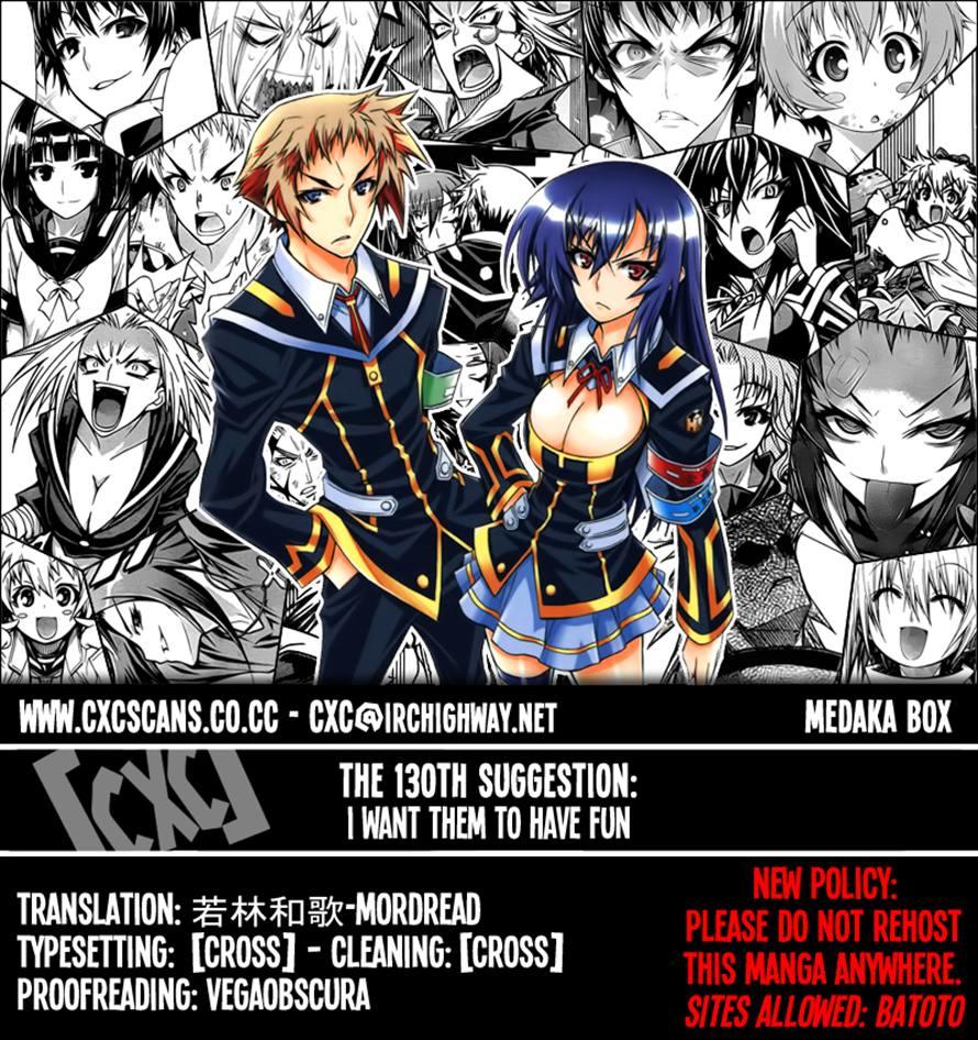 Medaka Box Chapter 130 - Next Chapter 131