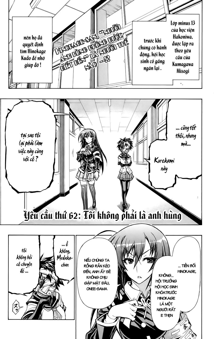 Medaka Box Chapter 62 - Next Chapter 63