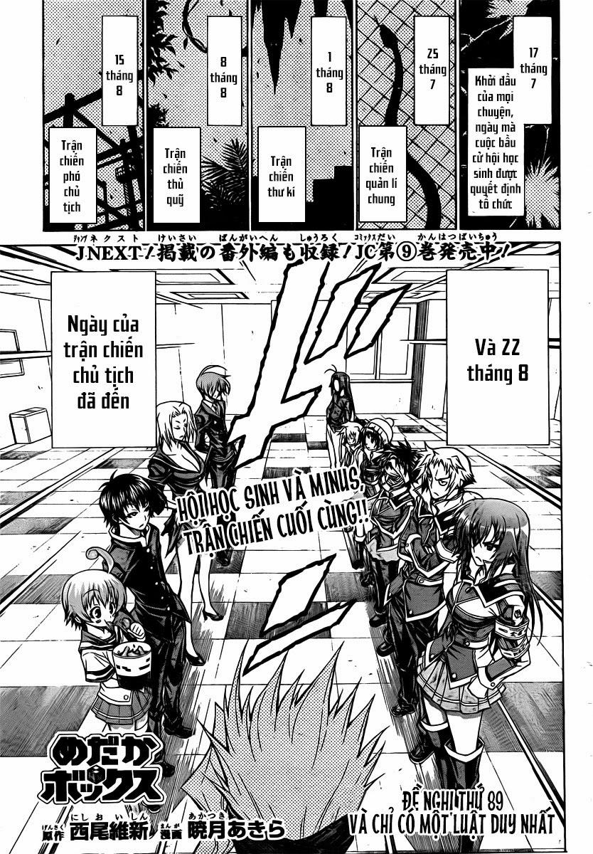 Medaka Box Chapter 89 - Next Chapter 90