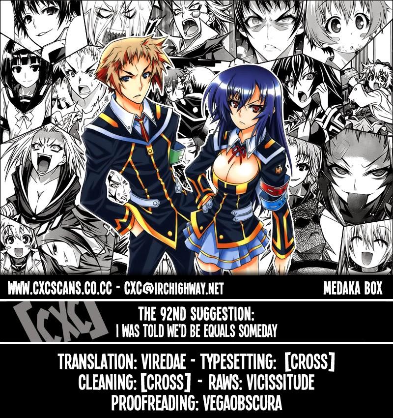 Medaka Box Chapter 92 - Next Chapter 93