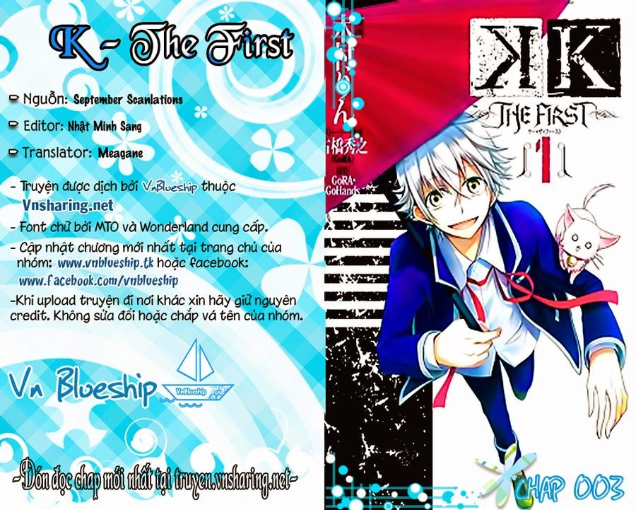 K - The First Chapter 3 - Trang 3