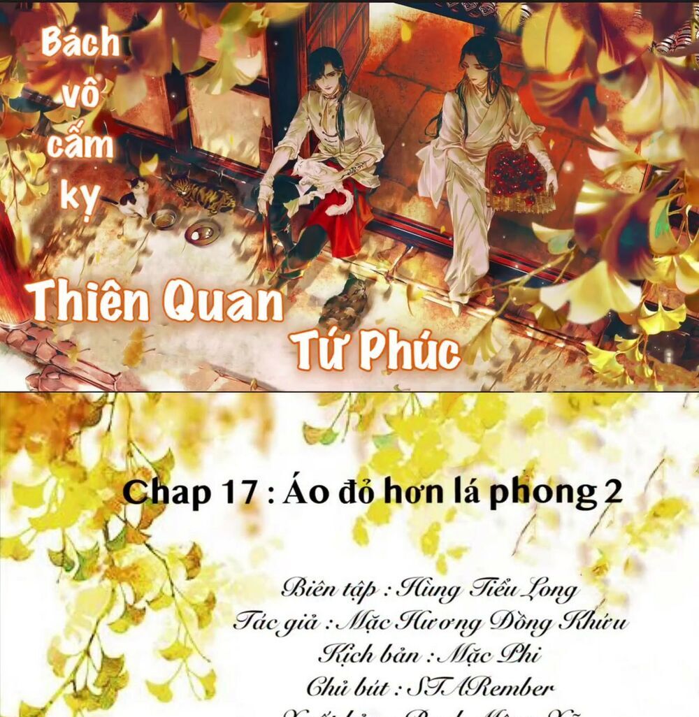 Thiên Quan Tứ Phúc Chapter 17 - Trang 4