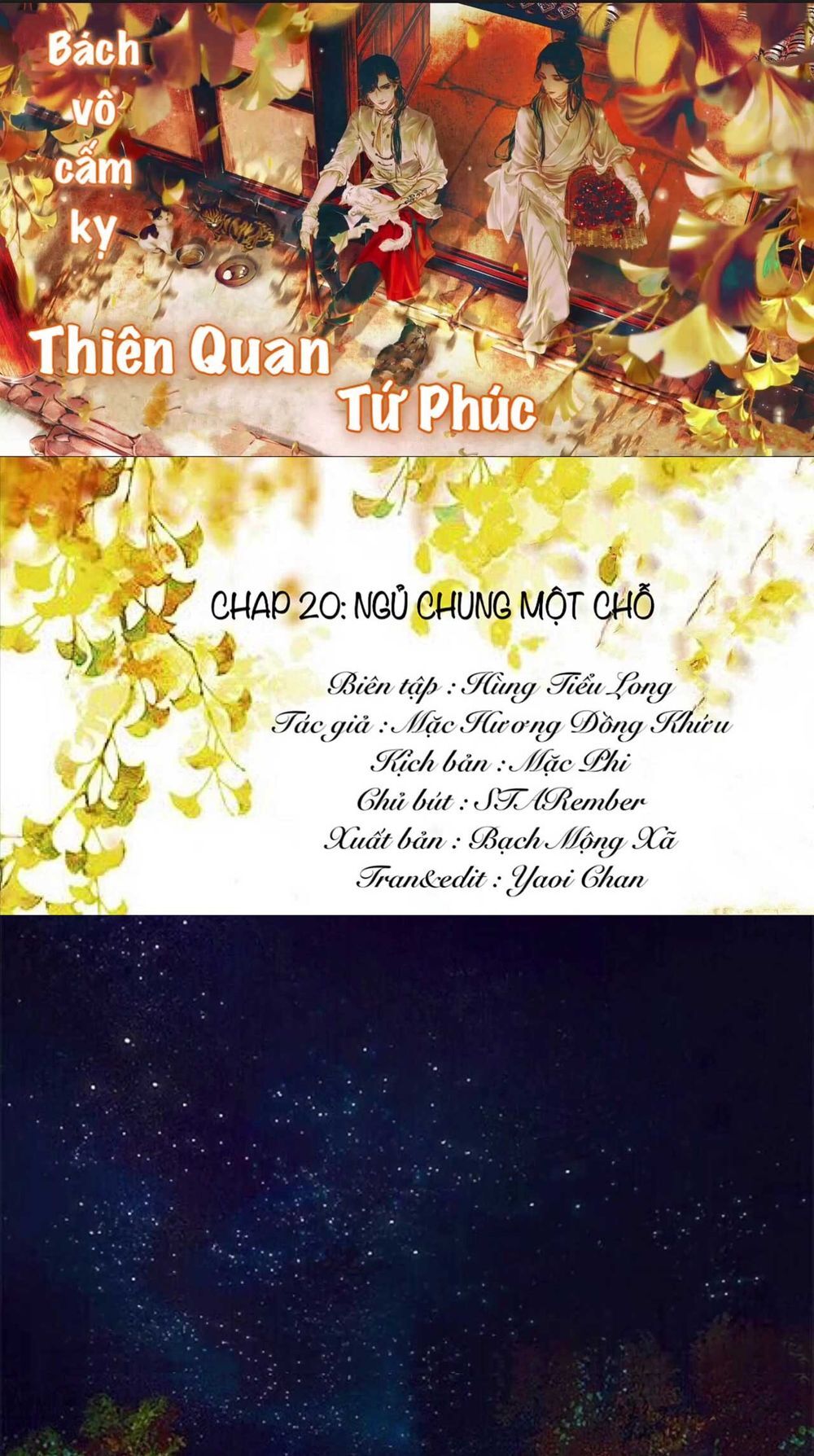 Thiên Quan Tứ Phúc Chapter 20 - Trang 4