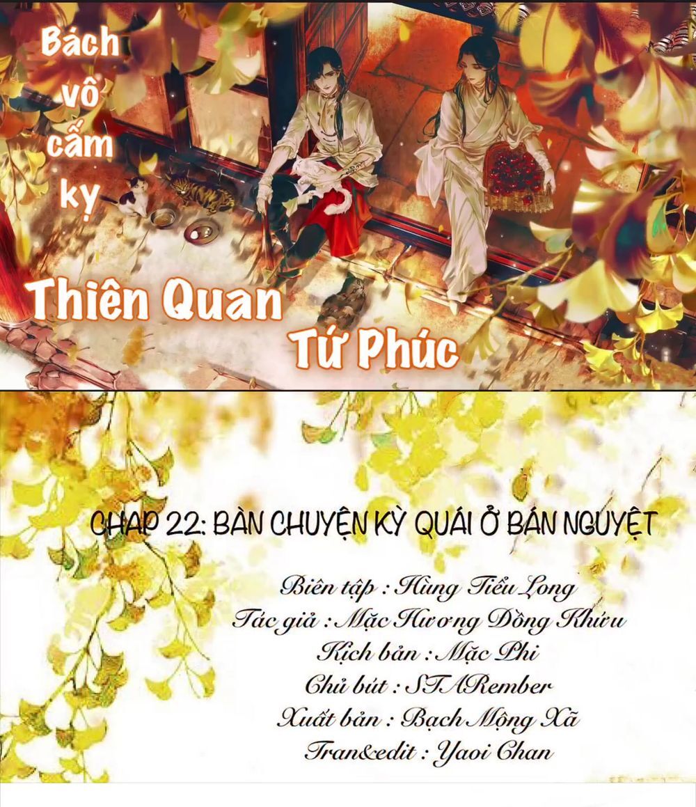 Thiên Quan Tứ Phúc Chapter 22 - Trang 4