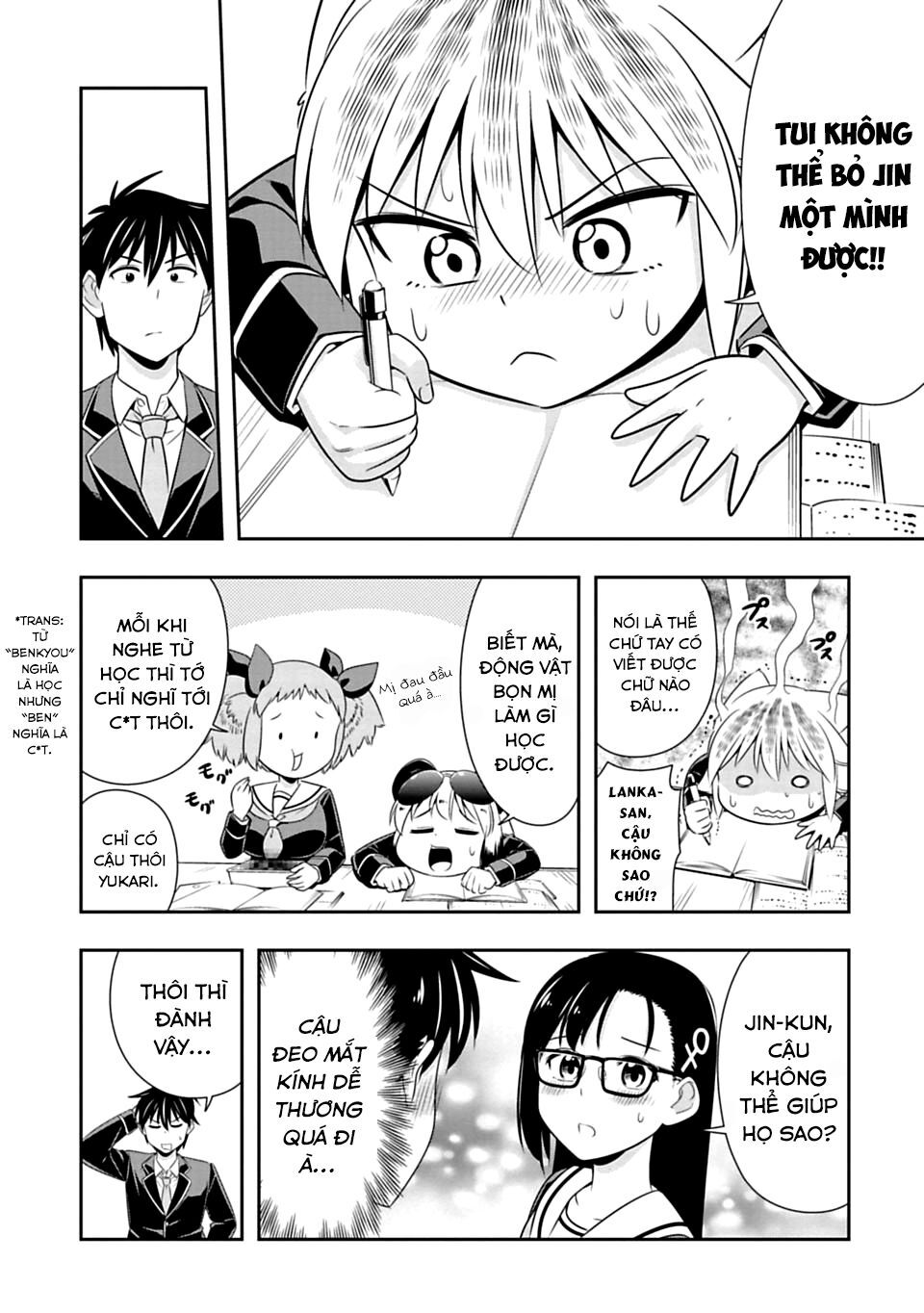 Murenase! Shiiton Gakuen Chapter 64 - Trang 3